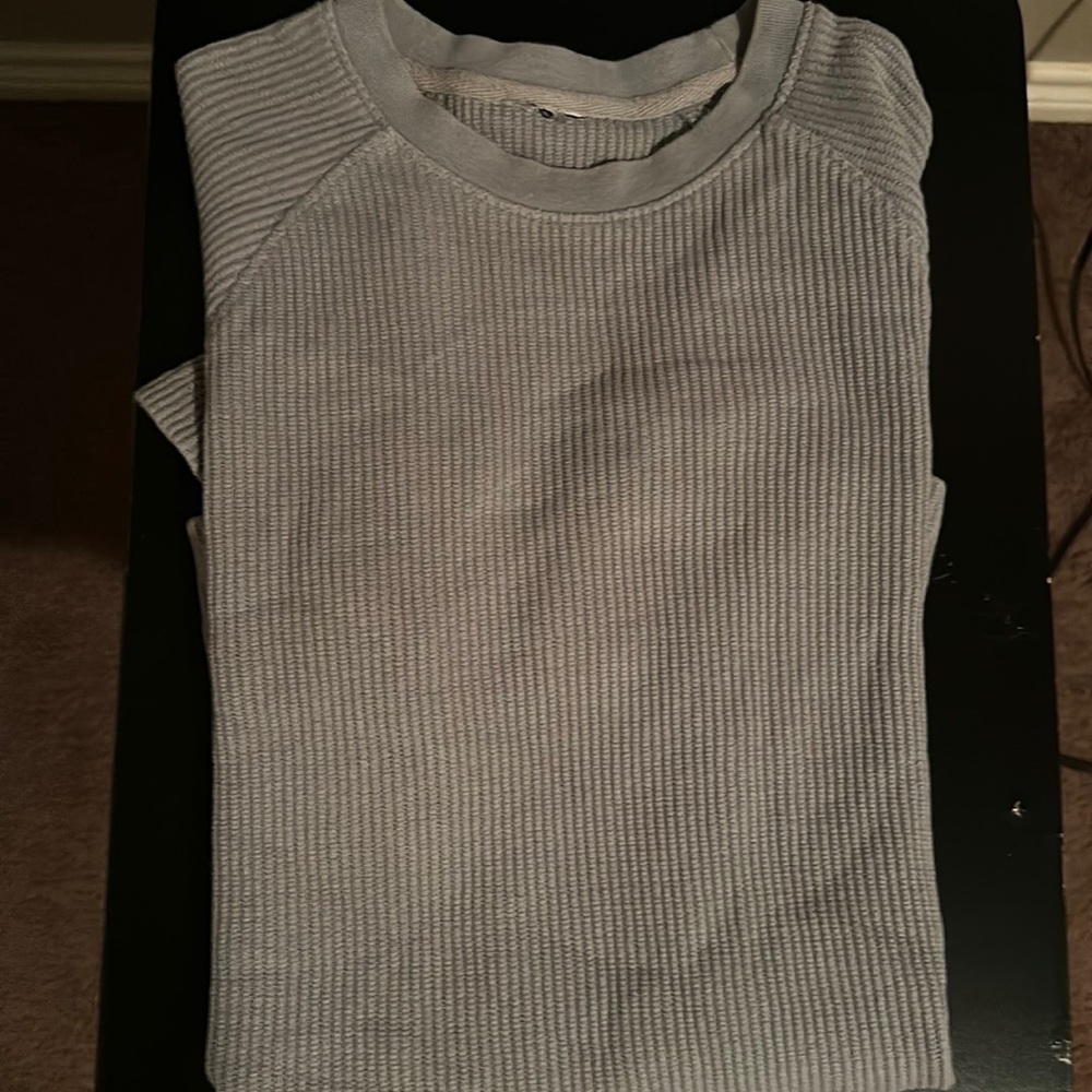 Blue grayish shirt